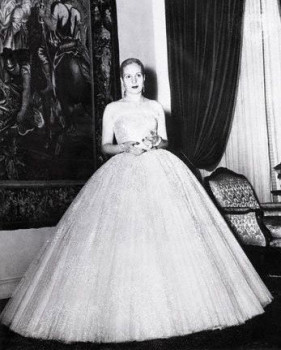 robe dior portée par Eva perron