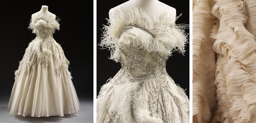 Evening dress Pierre Balmain - V&A's collections