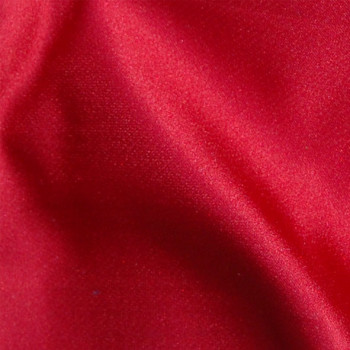 satin duchesse de soie 925 pur rouge