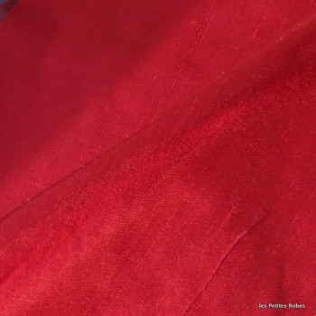 soie sauvage 051 rouge coquelicot